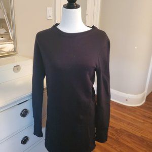 SBASE Cotton Black Dress